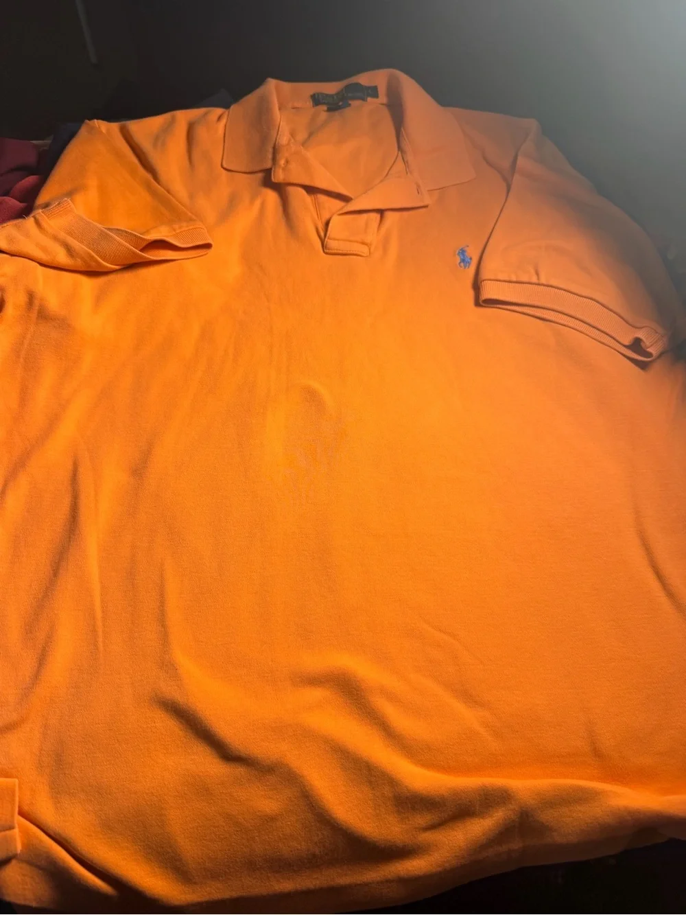 Ralph Lauren Bright Orange Short-Sleeve Polo